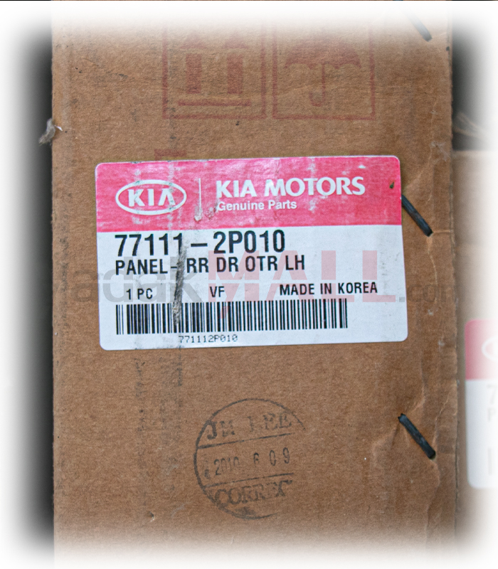 پوسته درب عقب چپ سورنتو 2012